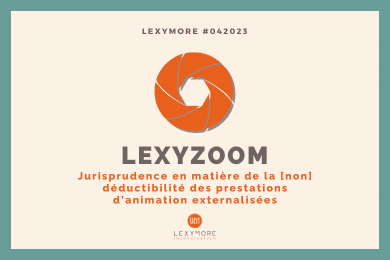 Jurisprudence en matière de la [non] déductibilité des prestations d’animation externalisées
